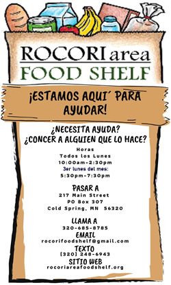 Rocori Area Food Shelf - Spanish
